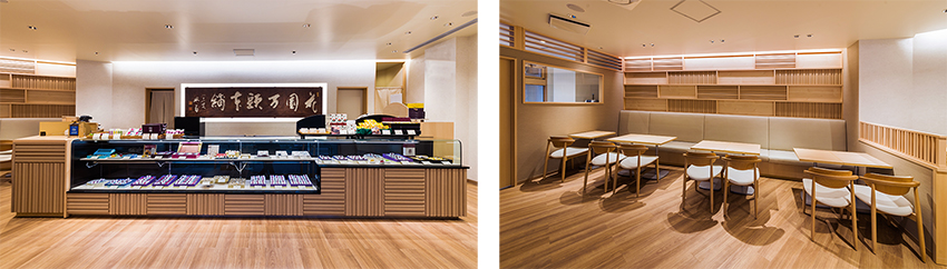 新宿本店店内+カフェ